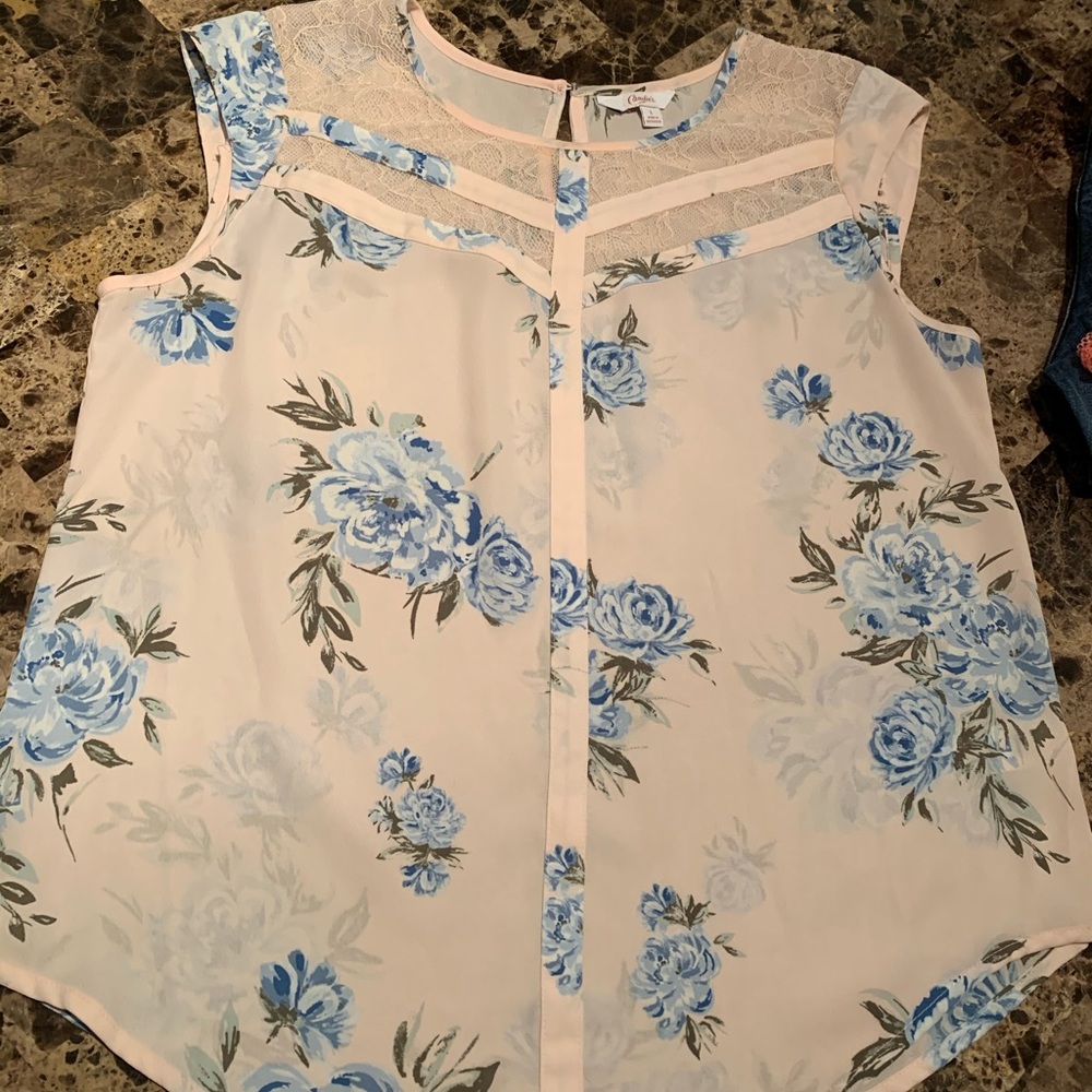 Candies sheer blouse